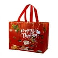 thumbnail image 2 of Eolstice 6 Piece Christmas Gift Bag Set, Non Woven Laminated Reusable Tote Bags, For Holiday Shopping Party, 2 of 6