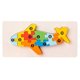 thumbnail image 1 of Wooden Matching 3D Puzzle Educational Interesting Matching Jigsaw Puzzle Toy for Home Party Plane Shape, 1 of 4