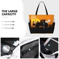 thumbnail image 3 of Lsque tractor cultivating the land Beach Travel Bag - Water-Resistant, Large Capacity Lightweight Tote with 7 Pockets for Women and Men - Perfect for Beach, Pool, Gym, and Travel, 3 of 7