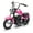 Rose Red, variant on Electric Motorcycle for Kids, 24V 250W Kids Electric Dirt Bike, Two Speed Max Up to 14MPH & 60 Minutes Continuous, with LED Lights, Leather Seat, Rear Brake, Electric Motorbike for Kids/Teens
