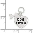 thumbnail image 3 of Sterling Silver Dog Lover Pendant (23 X 15) Made In India qc7820, 3 of 5