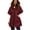 RYE-Wine, variant on LWFFDAW Puffer Vest Women Hooded Full Zip Short Sleeve Vests Lightweight Loose Outerwear Quilted Vest with Zipper Pockets