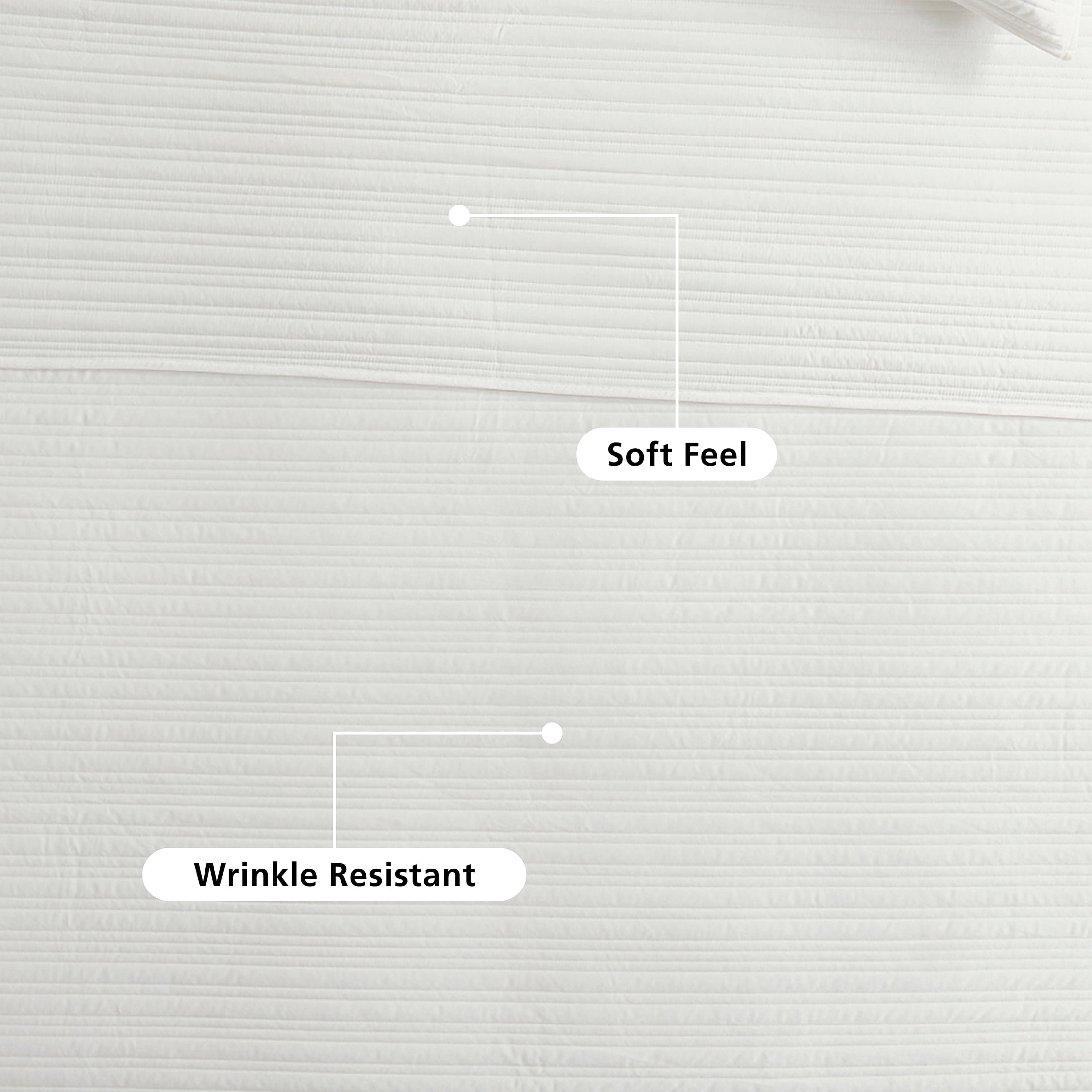 Mainstays Soft Velvet Quilt, King, Off-White, Soft & Cozy Bedding