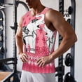 thumbnail image 5 of Logiee Thai elephant Print Men's Workout Tank Top,Quick Dry Workout Tank Top,Gym Muscle Tee,Fitness Bodybuilding Sleeveless T Shirt-Large, 5 of 7