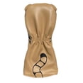 thumbnail image 4 of koolsoo 4Pcs Golf Wood Club Headcover PU Leather Waterproof Protector Yellow3, 4 of 6