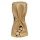 thumbnail image 4 of 4 Uds. Cubierta de cabeza de madera de Golf cubierta de cabeza de palo de Golf úmero intercambiable, Golf amarillo3 Cola Funda para palos de golf, 4 of 6