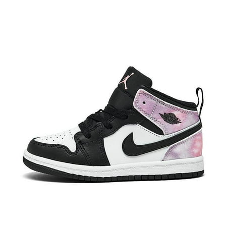 

Toddler s Jordan 1 Mid Zen Master Black/Bleached Coral-White (DM6217 001) - 5