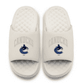thumbnail image 2 of Unisex ISlide Cream Vancouver Canucks Tonal Pop Motive Slide Sandals, 2 of 5