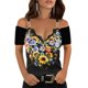 thumbnail image 5 of Gibobby Camisetas de verano para mujer Blouse Top for Women Short Sleeves Street Causal Fashion Blose(Multicolor,G), 5 of 5