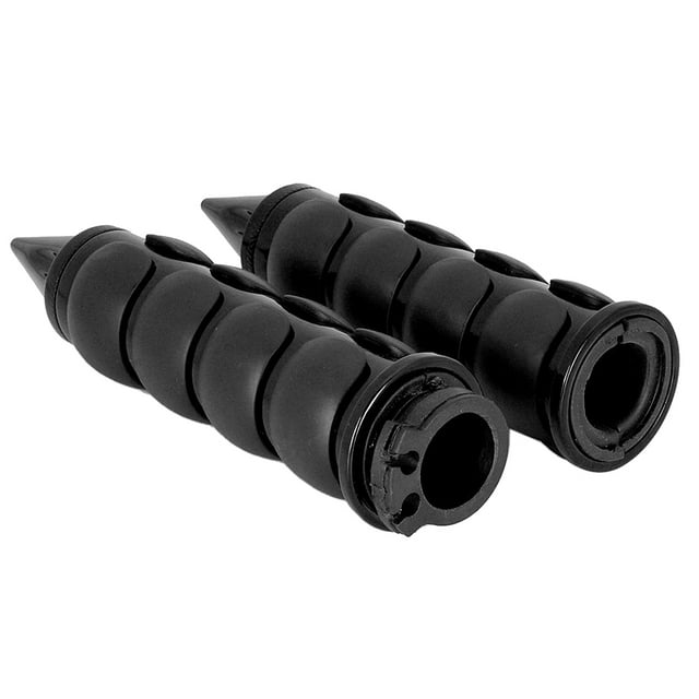 7/8Rubber Motorcycle Handle slip Hand Grip Handlebar Universal Black