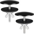 thumbnail image 1 of LAICAIW Kitchen Sink Hole Covers,2Pcs Stainless Steel Sink Tap Hole Plug Sink Faucet Hole Cover Kitchen Sink Hole Caps,Sink Faucet Hole Cover Kitchen Sink Tap Hole Plate Stopper Cover,Black Faucet Ho, 1 of 7