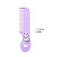 thumbnail image 3 of RuiJiao Colorful Round Tip Cute Comb, Small Cute Hair Combs Baby Grooming for Sensitive Scalp Skin Plastic Mini Kids Combs Hairdressing Comb Gift, 3 of 6