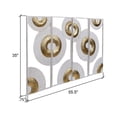 thumbnail image 6 of Lyla Modern Boho Style Sunburst Metal Panels Art, 6 of 6