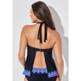 thumbnail image 2 of Swimsuits for All Women's Apron Halter Tankini Top, 2 of 6