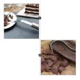 thumbnail image 3 of nipocaio Cheese Grater Stainless Steel Chocolate Scraper Coconut Scraper Coconut Scraper Scraper (2 pieces), 3 of 5