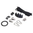 thumbnail image 2 of Kit de cuerda de anclaje para kayak con anillo de nailon y guardacabos de acero. Línea de anclaje para kayak, barco, pesca y camping., 2 of 14