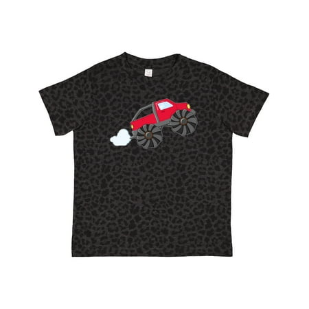 

Inktastic Red Monster Truck Action Gift Toddler Boy or Toddler Girl T-Shirt
