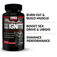 thumbnail image 5 of Force Factor Test X180 Ignite, Testosterone Booster for Men with Fenugreek, Horny Goat Weed for Muscle, Strength, Energy & Performance, 60 Capsules, 5 of 13