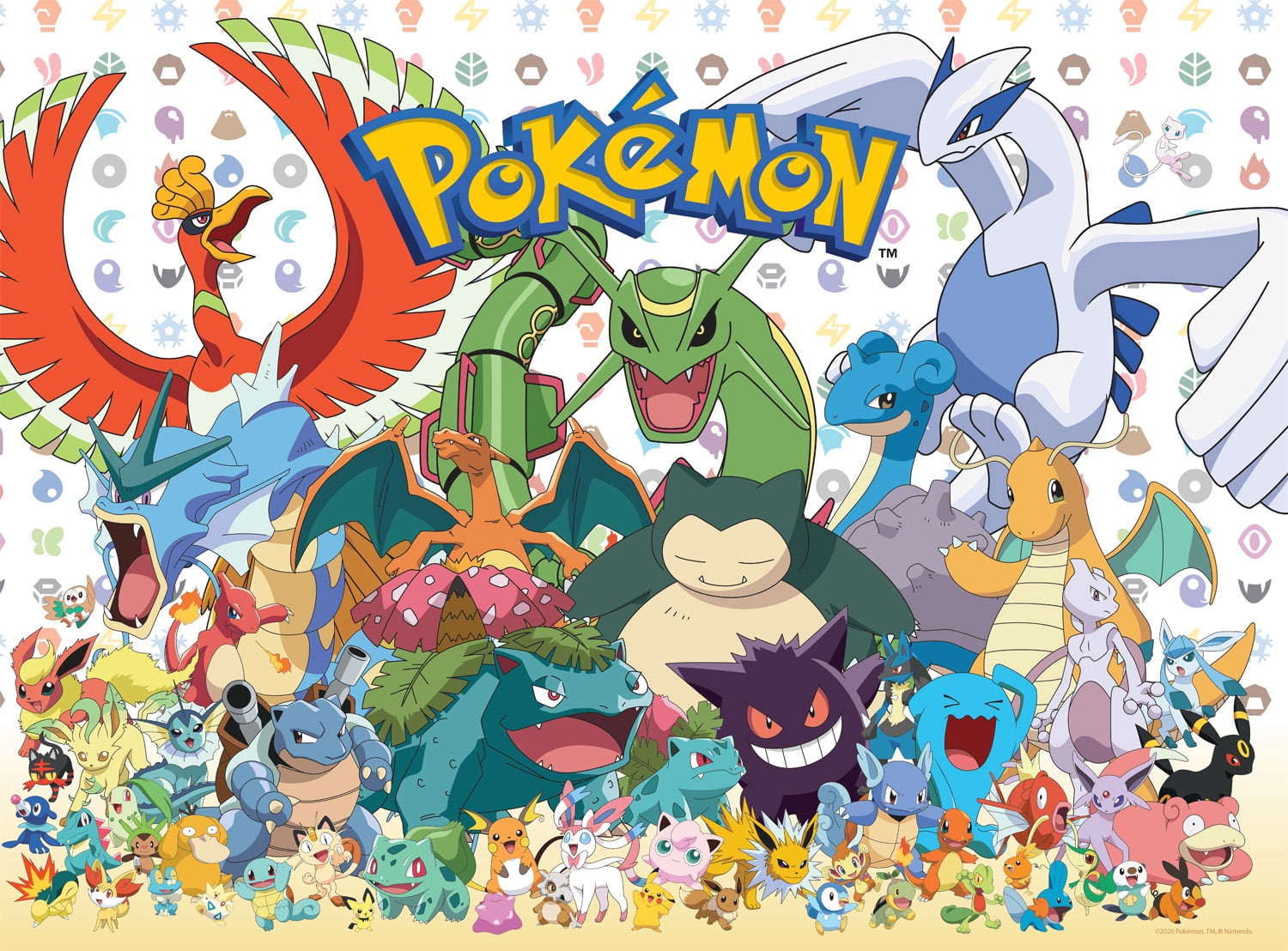 Buffalo Games Pokémon Fan Favorites 1000 Pieces Jigsaw Puzzle