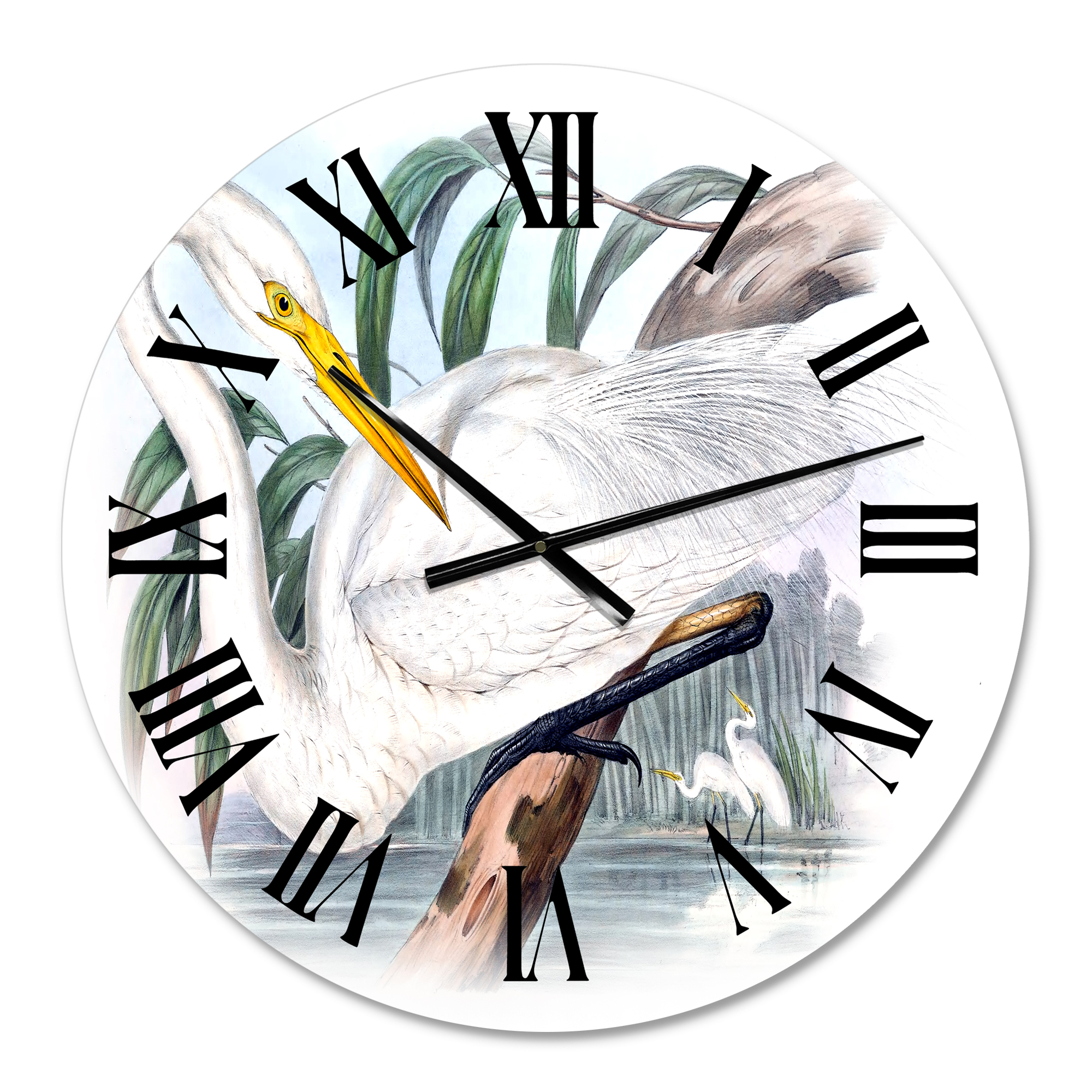 Designart 1 in Quartz Traditional Wall Clock