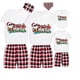 thumbnail image 1 of Pijamas familiares a juego de Navidad, Santa Hustle Christams en julio, conjuntos de Pijamas cortos grises, 1 of 3