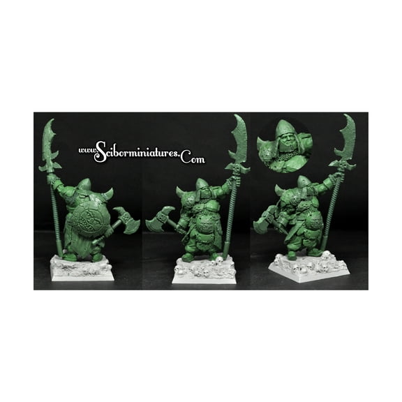 Scibor Monstrous Miniatures Mongolian Ogre Warrior #2 New