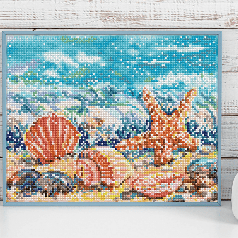 Diamond Dotz Summertime Beach Diamond Painting Kits for Adults
