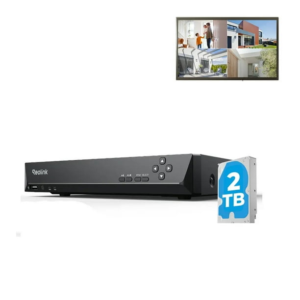Reolink RLN8-410 4K 8CH Video Surveillance Home Security PoE NVR