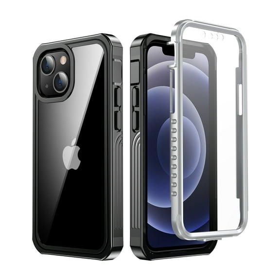 Allytech iPhone 13 Pro Case with Build-in Screen Protector, Military Grade Shockproof Water-resistant Full Body Protection Rugged Drop-proof Dustproof Case Cover for Apple iPhone 13 Pro 6.1"