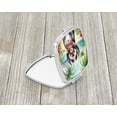 thumbnail image 2 of Tibetan Terrier Luau Compact Mirror 2.75 in x 3 in, 2 of 4