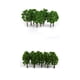 thumbnail image 1 of 40x Árbol Modelo Verde Zulema 1:150 8cm Juguete De Construcción De Paisajes, 1 of 8
