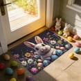 thumbnail image 4 of Fzsteel Easter Holiday Welcome Doormat, Super Absorbent and Quick-Dry Mat with Non-Slip Rubber Backing, Festive Spring Decor for Indoor Outdoor Use at Front Door and Porch, 4 of 6