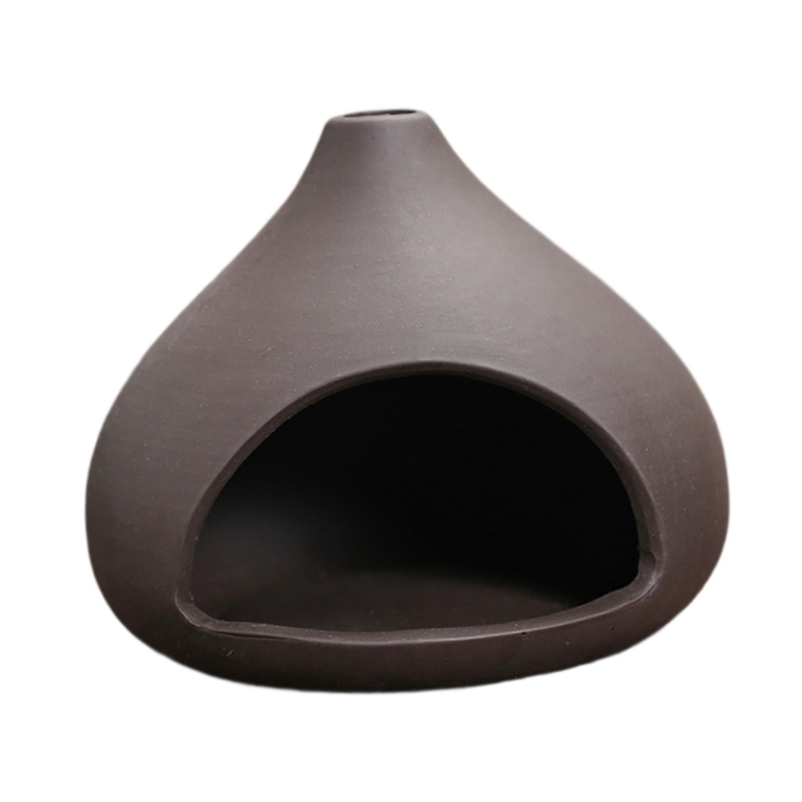 Zxpjkyu Palo Santo Holder Incense Burner Housewarming Gift Home Fragrance Desk Porcelain Conical