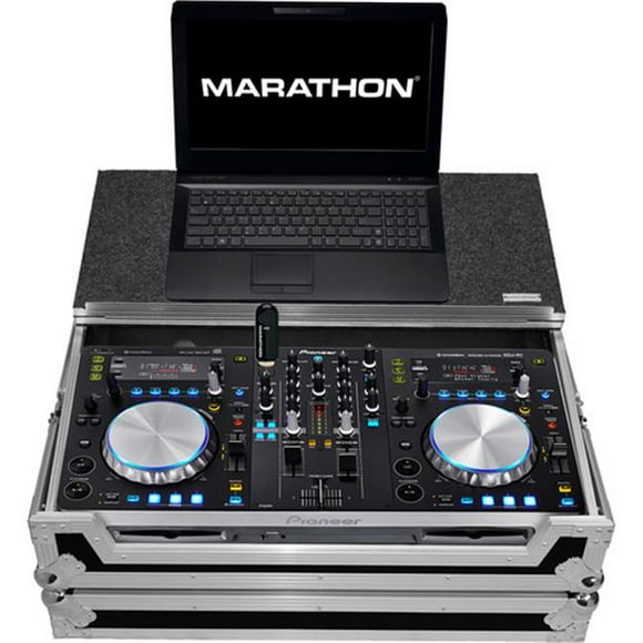 Marathon Professional MA-XDJR1LT Case-To-Hold 1 X Pioneer Xdjr1 Dj Music Controller Plus Laptop Shelf
