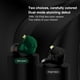 thumbnail image 4 of 6-iron Circle Ear Phone Auriculares internos de metal mezclado Auriculares deportivos para teléfono con micrófono Verde Inevent EL5023-03B, 4 of 7