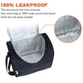 thumbnail image 4 of Large capacity work pack lunch bag aluminum foil thickened tote picnic insulation bag, 4 of 7