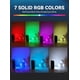 thumbnail image 3 of Luz RGB para selfie para , clip de luz portátil para teléfono con 4 modos de luz y 10 niveles de brillo, luz recargable de 3000 mAh para selfie para teléfono, TikTok, maquillaje, zoom, 3 of 13