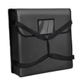 thumbnail image 3 of Bolsa aislante Develivey, bolsa para calentar alimentos, bolsas de pizza ligeras e impermeables, bolsas de pizza para picnic, compras al aire libre, M y Negro, 3 of 8