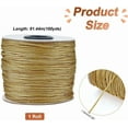 thumbnail image 2 of 1.5mm Nylon String 100 Yards Wind Chime Cord Replacement Lift Shade Blind String for Windows Roman Rollers Repair Gardening Plant Waist Beading String for Chinese Knotting Wheat DIY, 2 of 9