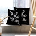 thumbnail image 6 of LALILO Throw Pillow Covers White Lace Flower Fashion Decoration Cushion Cover 18" x 18", 2084 Pack, 6 of 6