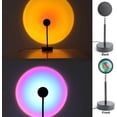 thumbnail image 4 of Lámpara de atardecer, proyector de luz para decoración de interiores con 16 colores y 4 modos, lámpara que cambia de color, proyección de luz solar, regalo para niños, 4 of 5