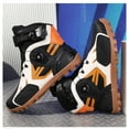 thumbnail image 6 of Men's and women's all-season motorcycle riding boots and motorcycle shoes,Black and yellow,47, 6 of 22