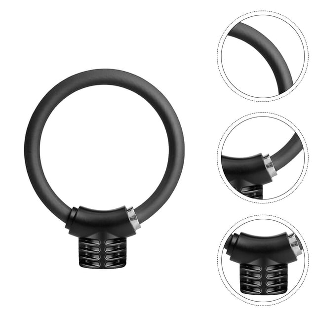unbranded 1Ud Cerradura Antirrobo Para Negro Con Tira Reflectante Resistente