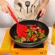thumbnail image 3 of Utensilios de cocina de silicona de colores aleatorios, espátula para carne de res, huevos, raspador de cocina, utensilios de cocina anchos para pizza, pala, 3 of 5