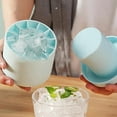 thumbnail image 4 of Harpily Popsicles Molds Ice Maker Food Grade Silicone Round Cylinder Cocktail Ice Cube Making Mould Bar Accessories, 4 of 7
