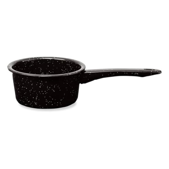 YYDSBNHH 4 Quart Saucepan, Granite Nonstick Cookware, Enamel Pots for Boiling, Speckled Sauce Pan with Lid, Small Cooking Pot for Kitchen, Campfire, Outdoor Stove