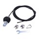 thumbnail image 5 of Sistema de poleas para fitness, cable resistente, accesorios para máquinas de cable, cable de acero. 3 metros, 5 of 8
