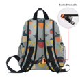 thumbnail image 5 of FORMRS School Backpack with Front Zippered Pocket 12" Student Travel Daypack, Cute Acorns Pattern, 5 of 6