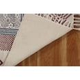 thumbnail image 6 of Casavani Living Room Hand Made Boho Style Rug, Brown 2x3 feet, 6 of 6