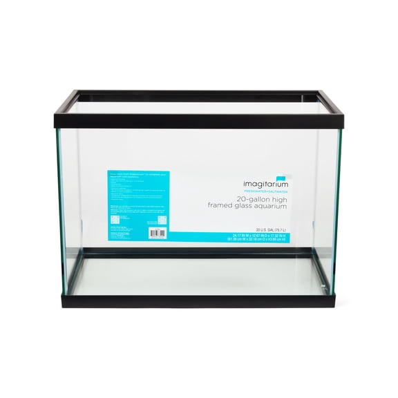 Imagitarium High Open-Glass Aquarium Tank 20 Gallon